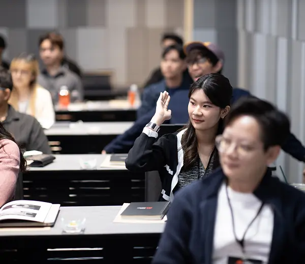 ผู้เรียนในห้องคลาสของ ANGA Mastery